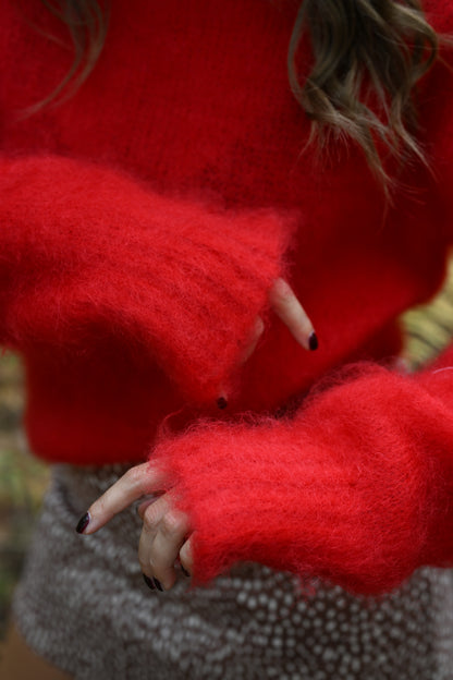 maille Adèle rouge