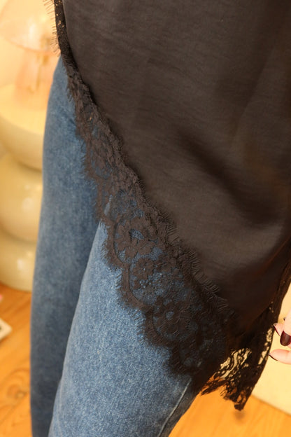 T-shirt dentelle Mia