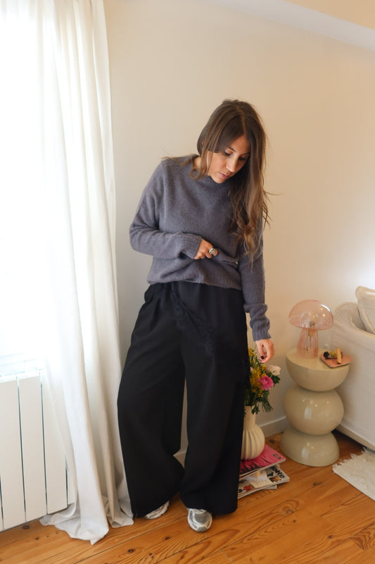 Pantalon Auguste noir