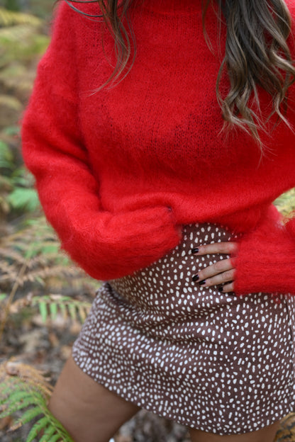 maille Adèle rouge