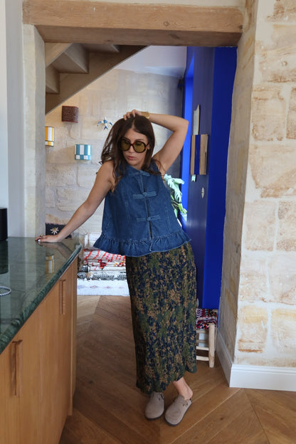 Top en jean Nora