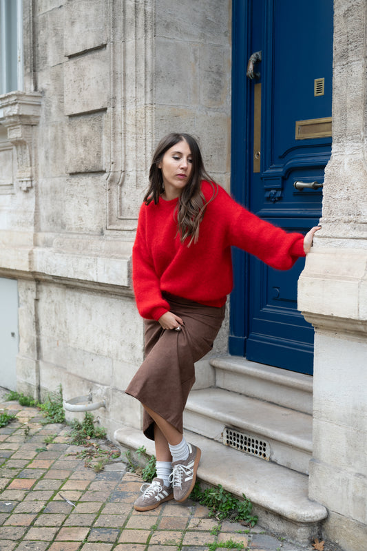 maille Colette rouge