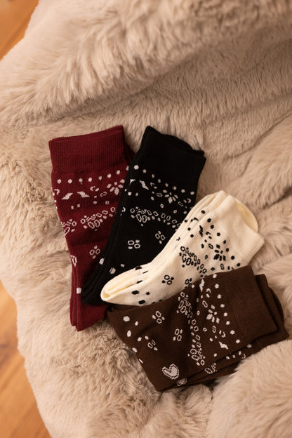 Chaussettes bandana