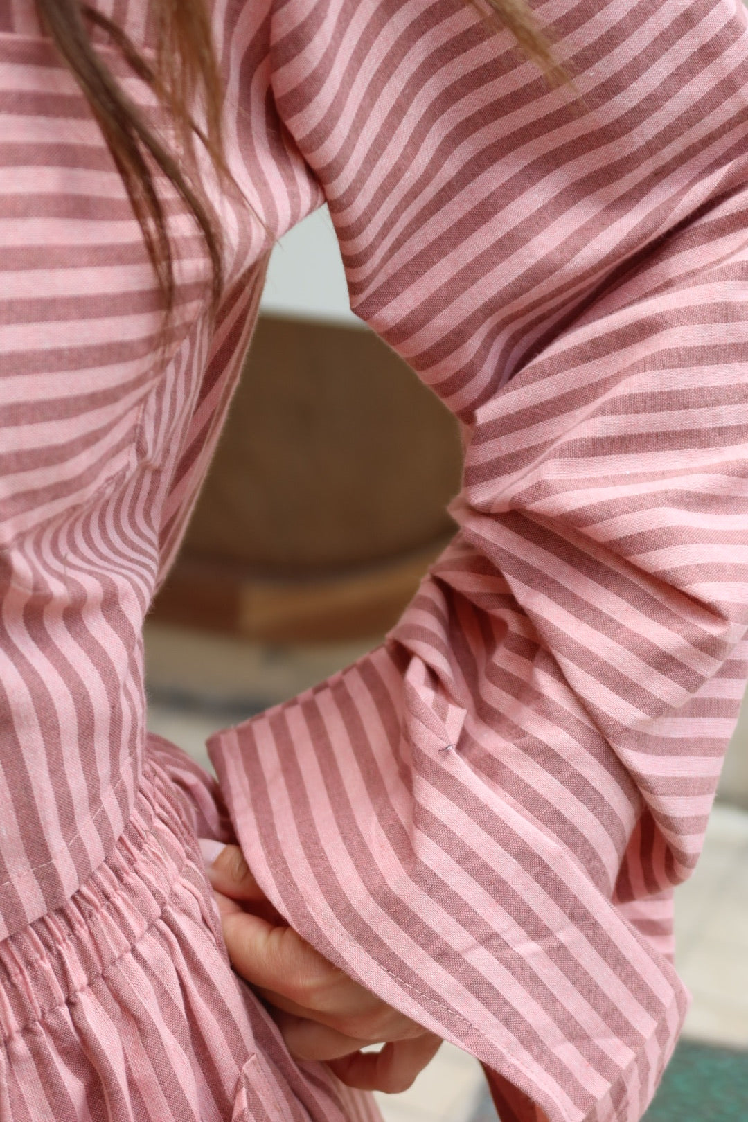 Chemise Léna rose