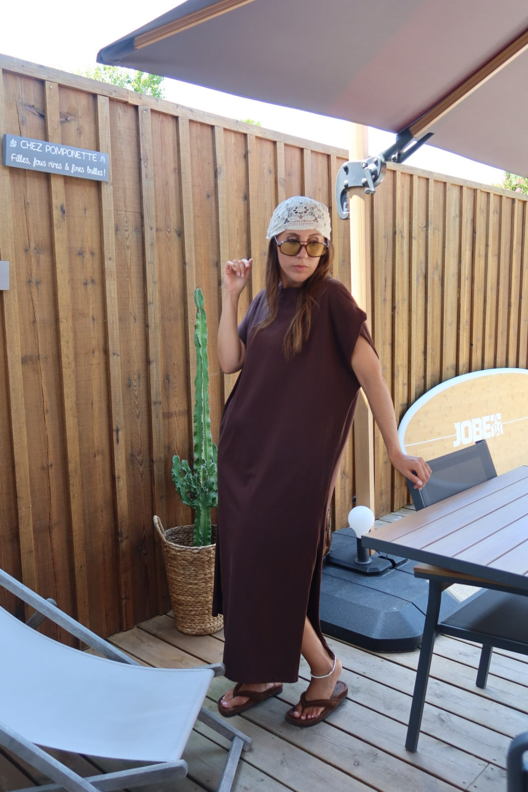 robe Lise chocolat