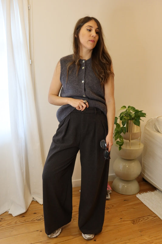 pantalon Auguste gris