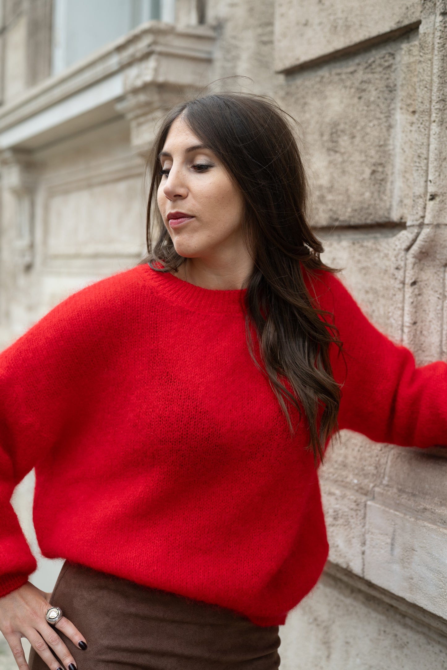 maille Colette rouge