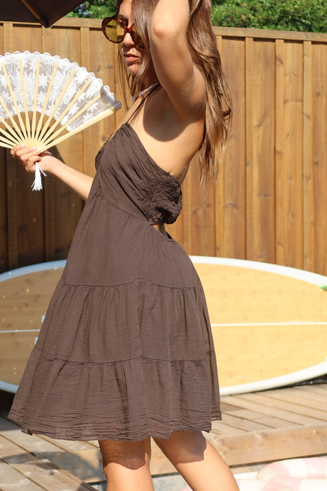 Robe Alya choco