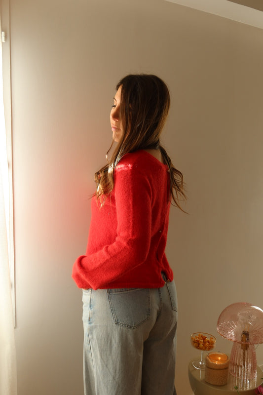 pull Milie rouge