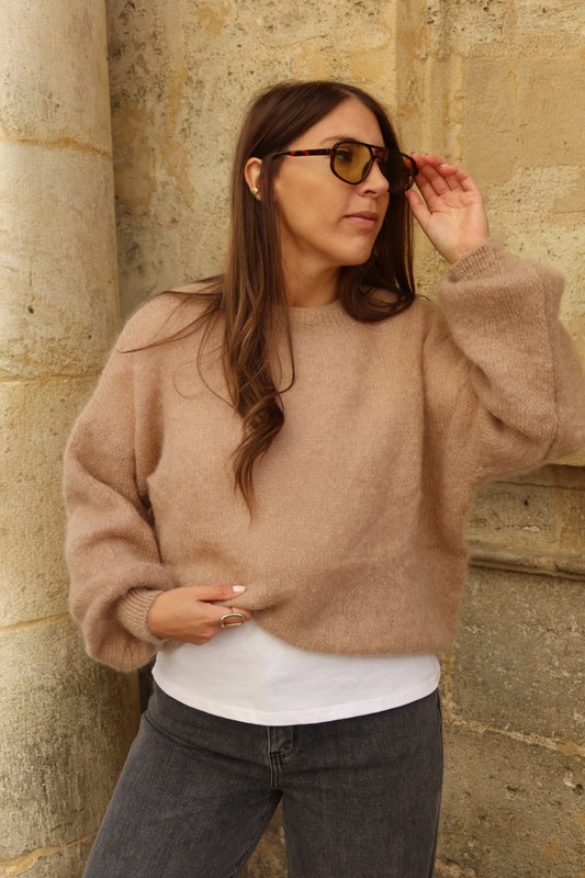 Maille Colette taupe