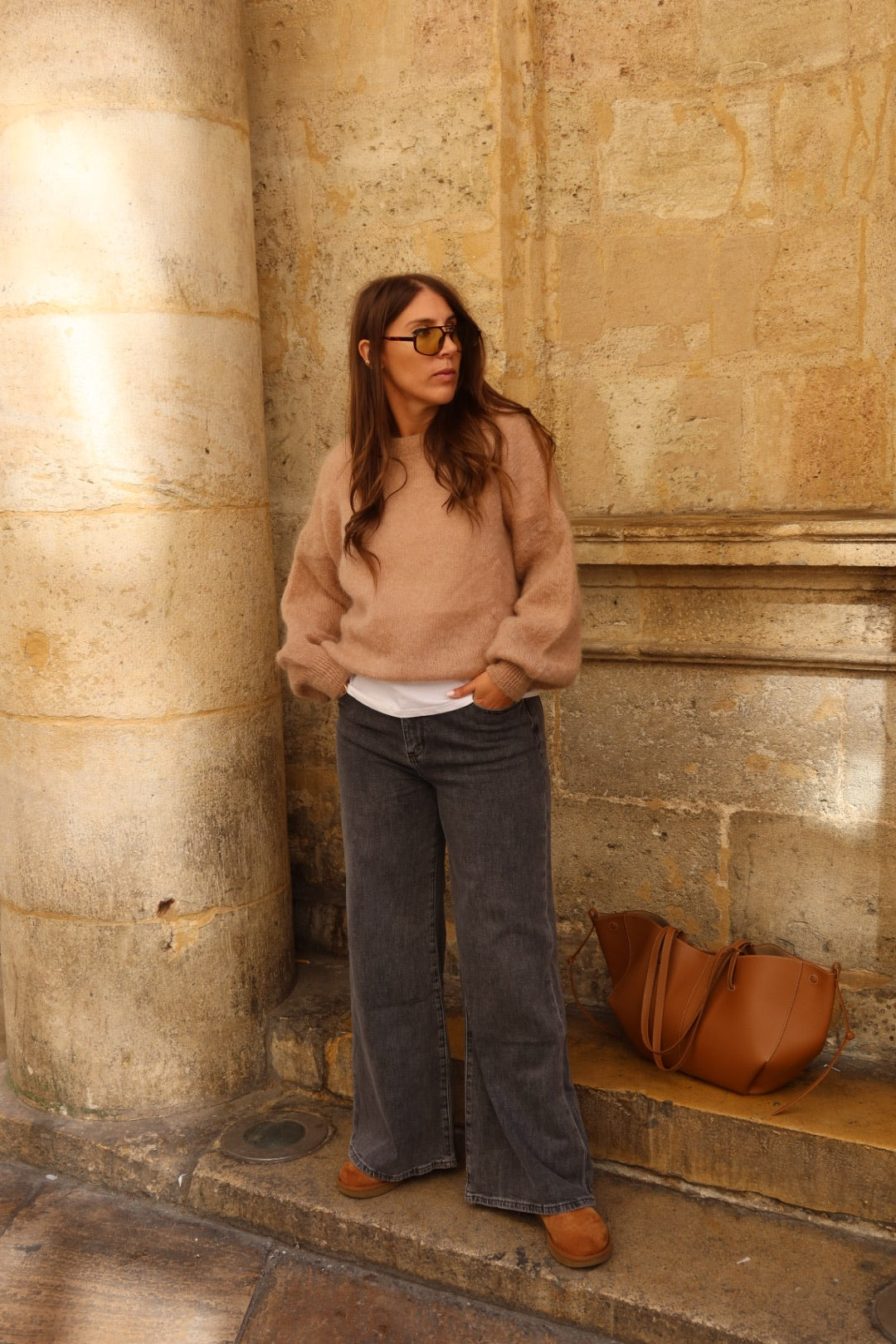 Maille Colette taupe