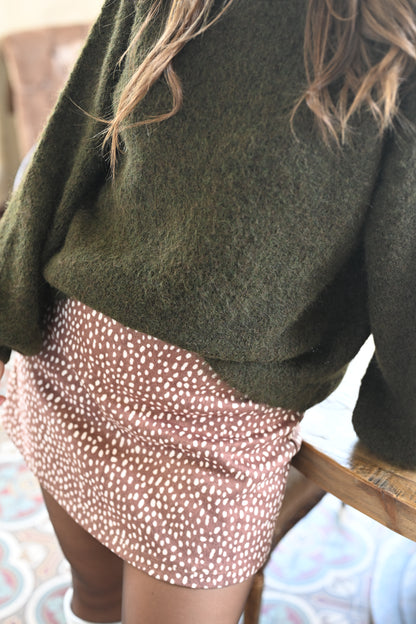 Gilet Ella vert kaki
