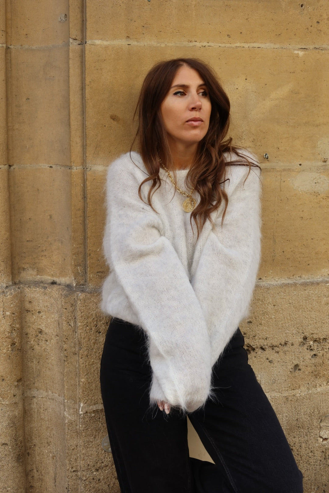 Maille American Vintage grise