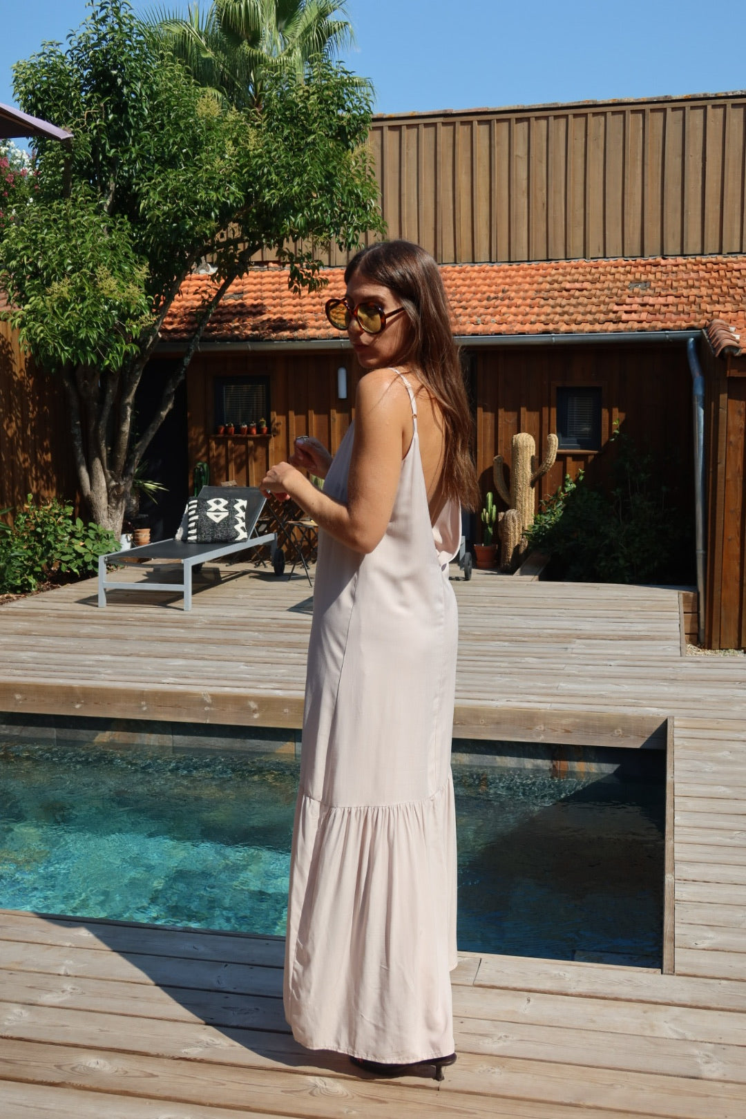 Robe Mila beige