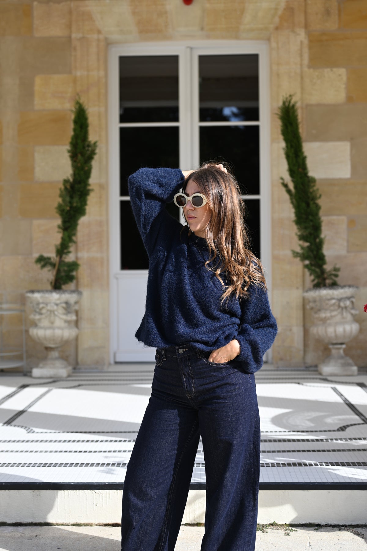 Gilet Ella bleu marine
