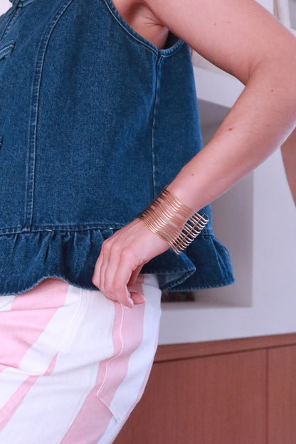 Top en jean Nora