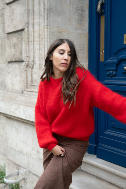 maille Colette rouge