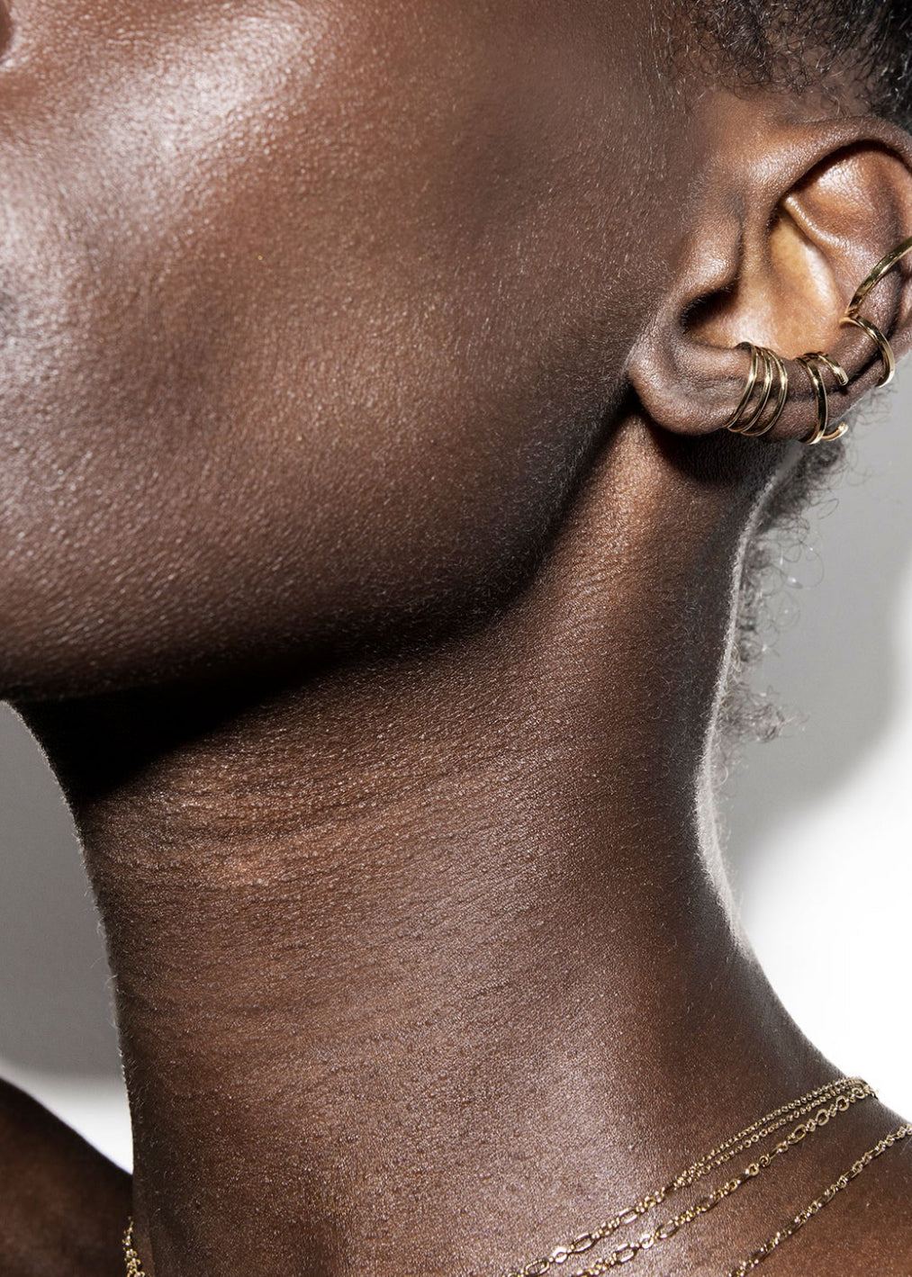 Ear cuff double Eustache