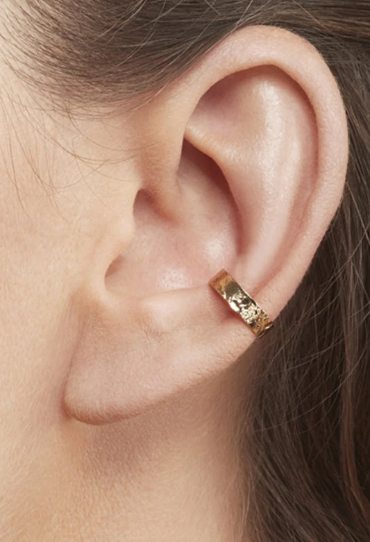 Bague d'oreille martelée Edmond