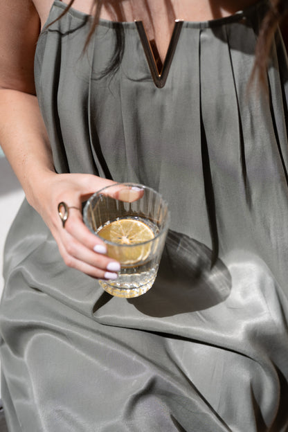 robe Lou kaki