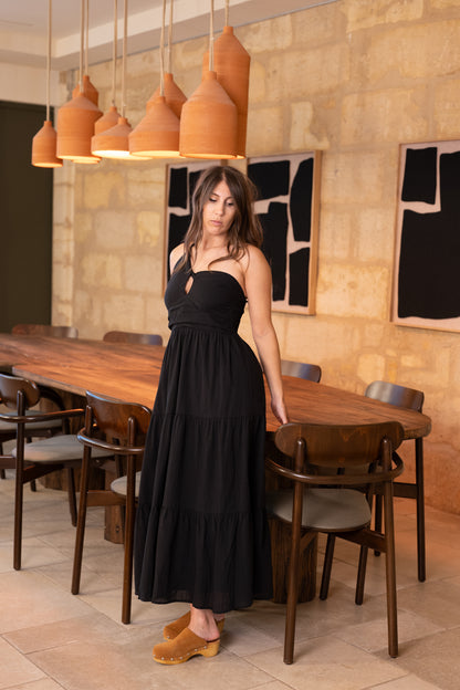 robe longue Lola noire
